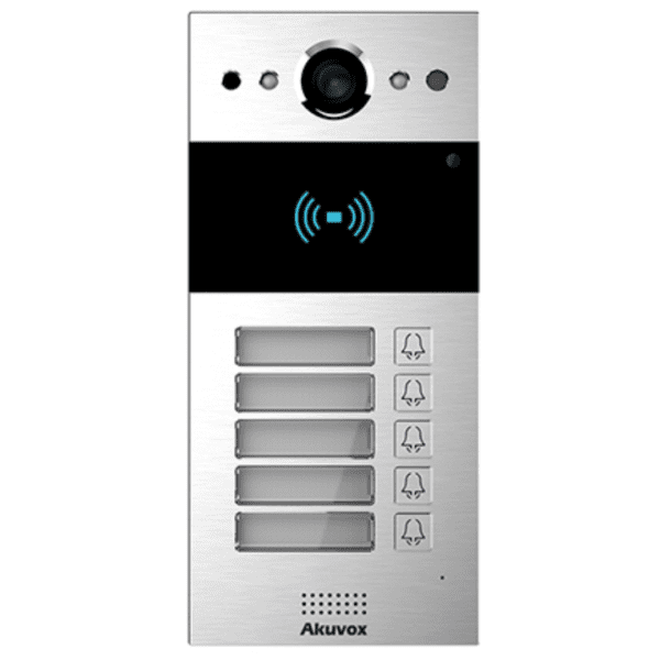 Intercomunicador | videoportero smart | cinco departamentos | Akuvox R20B5F - Imagen 3
